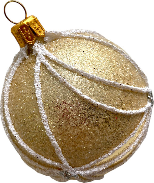 Изображение товара Набор шаров новогодних GreenTerra 60мм (6шт, рисунок)