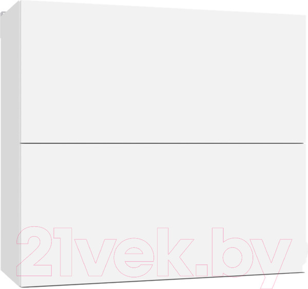 Изображение товара Шкаф навесной для кухни Интермебель Микс Топ ШНС 720-11-800 80см (белый премиум)