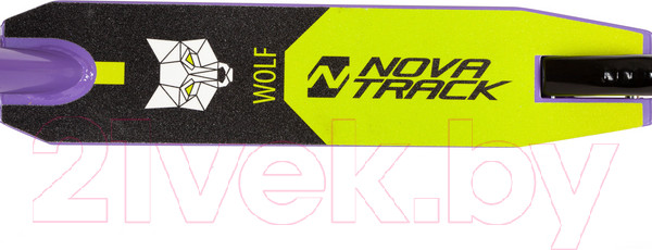 Изображение товара Самокат трюковый Novatrack Wolf 100P.WOLF.BVL22