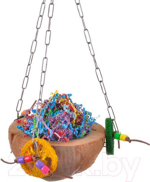 Изображение товара Игрушка для птиц Happy Bird Кокосовая пирамида / H75089