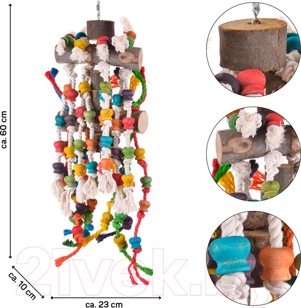 Изображение товара Игрушка для птиц Happy Bird Лесная гора / H75001