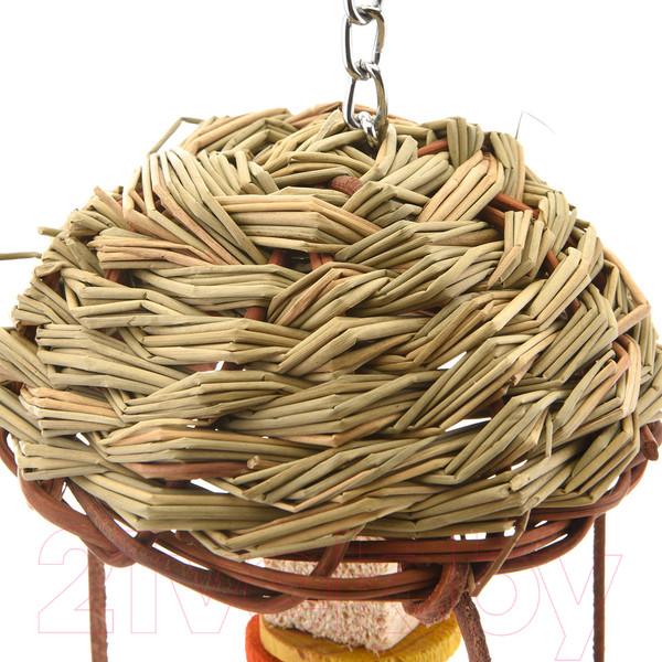 Изображение товара Игрушка для птиц Happy Bird Ротанговый грибок / A62619