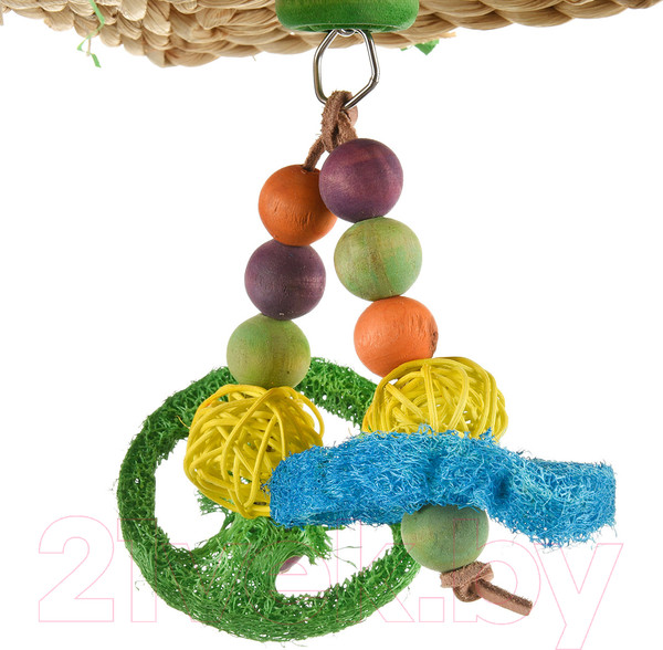 Изображение товара Игрушка для птиц Happy Bird Цветной колокольчик / H75091