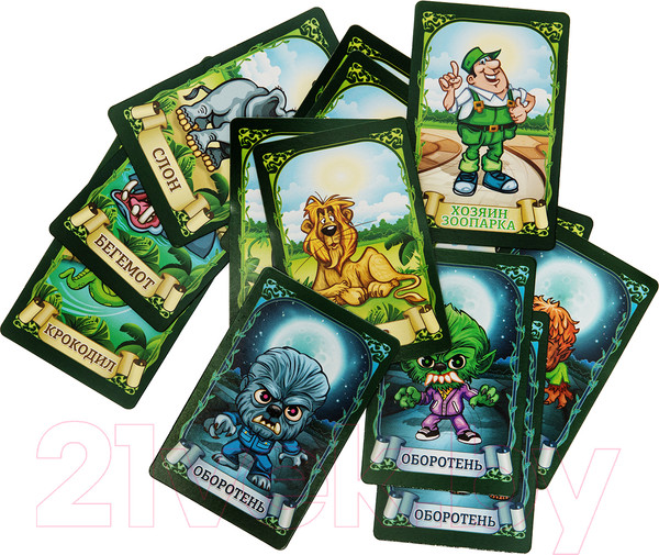 Изображение товара Настольная игра Десятое королевство Мафия Зоопарк / 04182