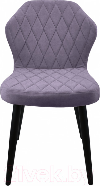 Изображение товара Стул Гальваник Бергамо (эмаль черный муар/Catania Lavender)