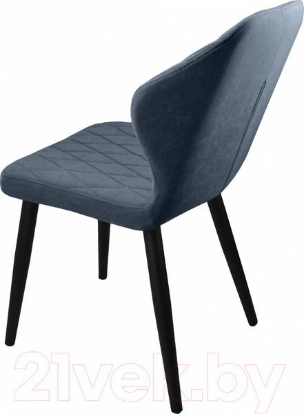 Изображение товара Стул Гальваник Бергамо (эмаль черный муар/Catania Steel)