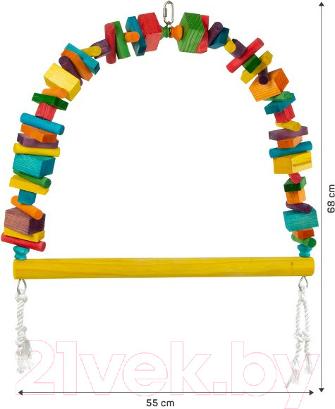 Изображение товара Качели для клетки Happy Bird Королевские качели / H77281