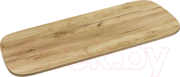 Изображение товара Столешница для стола Millwood Закругленная 250x120 / 49200_z_1 (дуб золотой Craft)