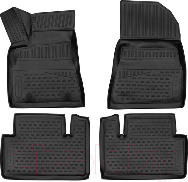 Изображение товара Комплект ковриков для авто ELEMENT ELEMENT3D02328210K для Tesla Model 3 (4шт)