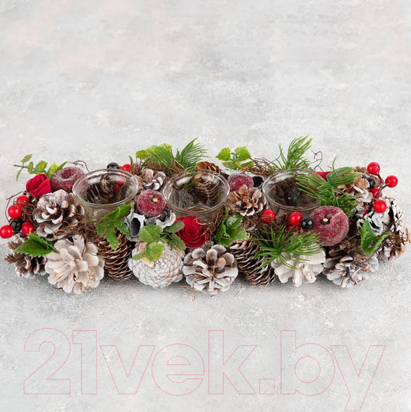 Изображение товара Набор подсвечников Elan Gallery Снежная фантазия / 450096