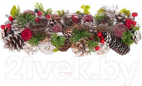 Изображение товара Набор подсвечников Elan Gallery Снежная фантазия / 450096