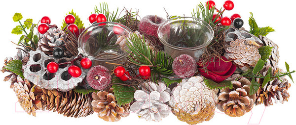 Изображение товара Набор подсвечников Elan Gallery Снежная фантазия / 450097