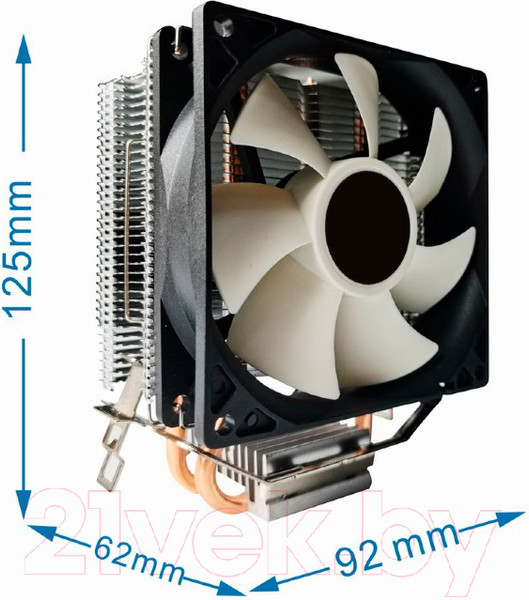 Изображение товара Кулер для процессора Gembird CPU-HURACAN-X60
