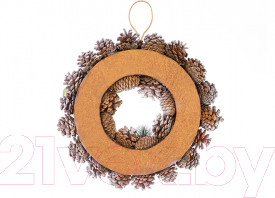 Изображение товара Венок Elan Gallery Снежный лес / 450116