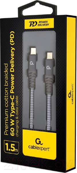 Изображение товара Кабель Gembird CC-USB2B-CMCM60-1.5M