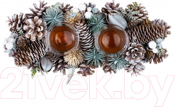 Изображение товара Набор подсвечников Elan Gallery Снежный лес / 450119