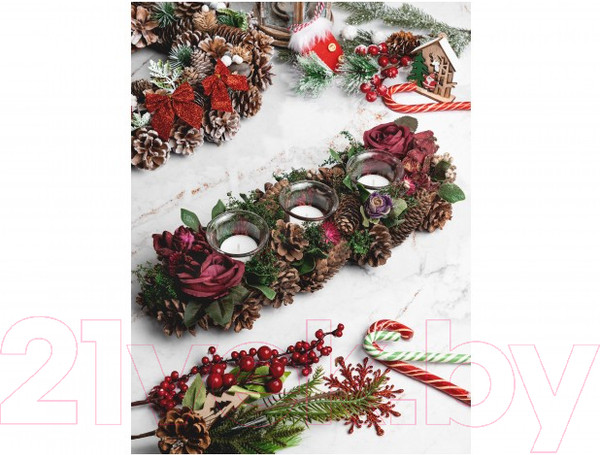 Изображение товара Набор подсвечников Elan Gallery Санта / 450125