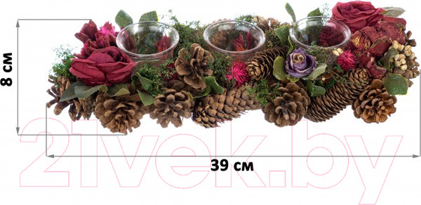 Изображение товара Набор подсвечников Elan Gallery Санта / 450125