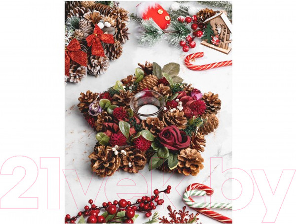 Изображение товара Подсвечник Elan Gallery Санта / 450126