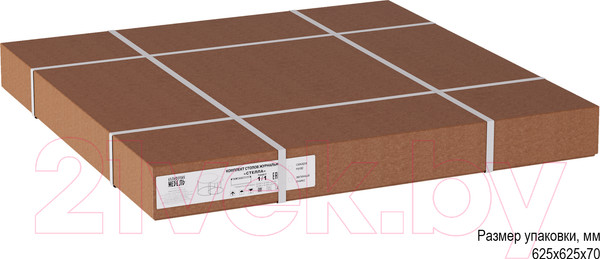 Изображение товара Комплект журнальных столиков Калифорния мебель Стелла (сахара нуар)