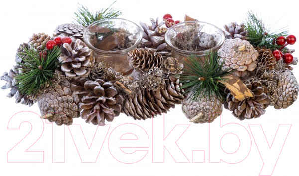 Изображение товара Набор подсвечников Elan Gallery Зимняя вишня / 450130