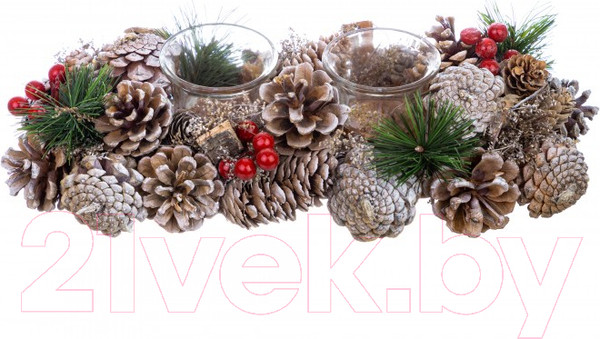 Изображение товара Набор подсвечников Elan Gallery Зимняя вишня / 450130