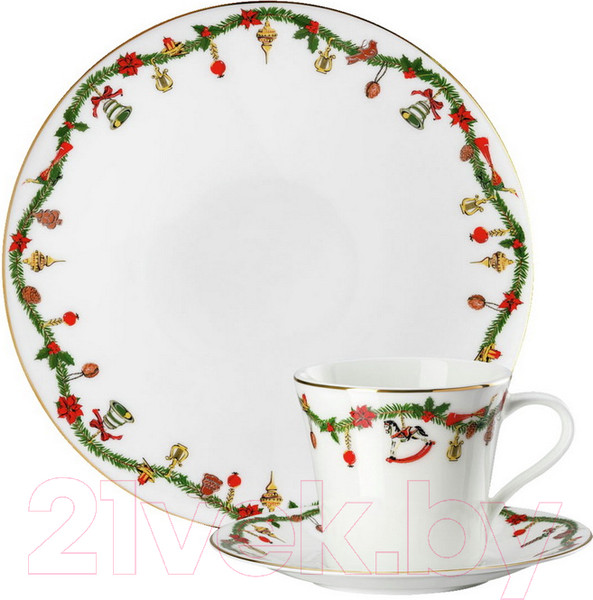 Изображение товара Набор столовой посуды Hutschenreuther Nora Christmas / 02048-726037-28109