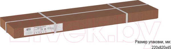 Изображение товара Вешалка для одежды Калифорния мебель Хигс (дуб санремо/белый)