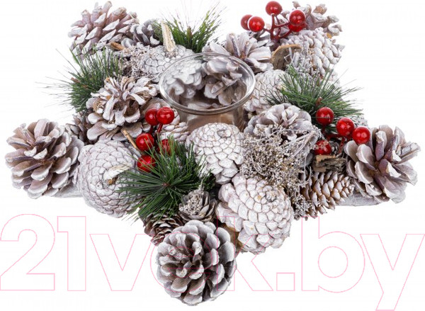 Изображение товара Подсвечник Elan Gallery Зимняя вишня / 450132