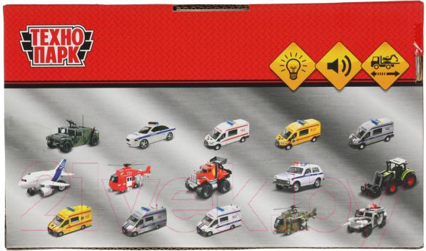 Изображение товара Автовоз игрушечный Технопарк Автоперевозчик / 2054256-R