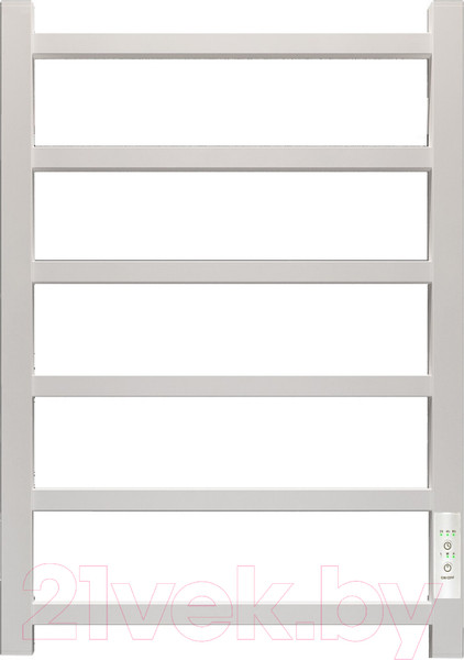 Изображение товара Полотенцесушитель электрический GRANULA Квадро 50x80 (терморегулятор, белый глянцевый)