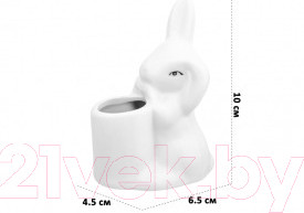 Изображение товара Держатель для зубочисток Elan Gallery Кролик-зайка с зубочистками / 950206