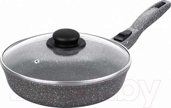 Изображение товара Сковорода Elan Gallery Гармония вкуса / 121060 (серый мрамор)