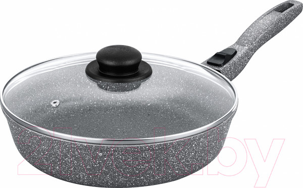 Изображение товара Сковорода Elan Gallery Гармония вкуса / 121061 (серый мрамор)