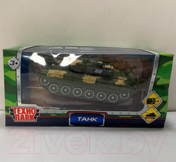 Изображение товара Танк игрушечный Технопарк 2107C127-R