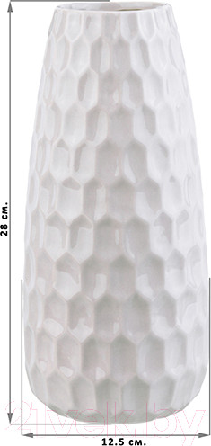 Изображение товара Ваза Elan Gallery Соты 350115 (латте)