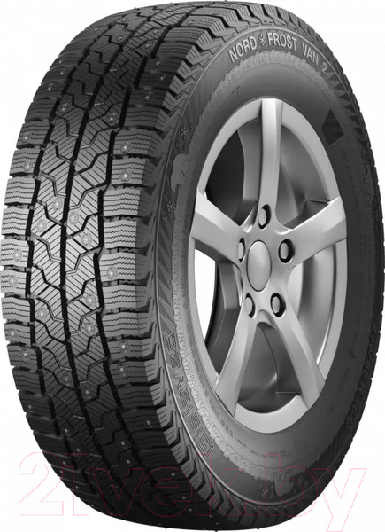 Изображение товара Зимняя легкогрузовая шина Gislaved Nord Frost Van 2 225/65R16C 112/110R (шипы)