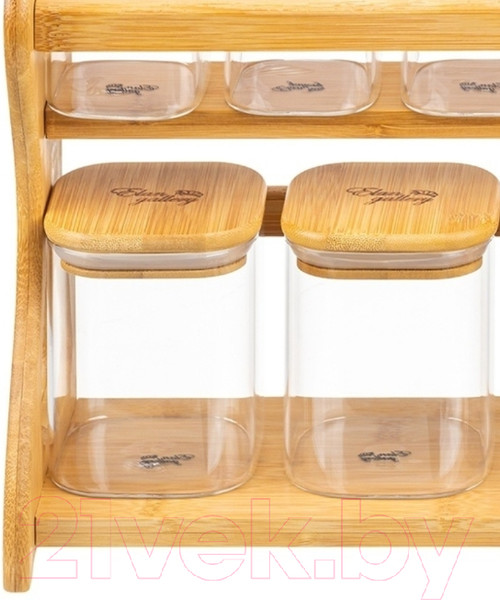 Изображение товара Набор емкостей для хранения Elan Gallery Crystal Glass / 360097