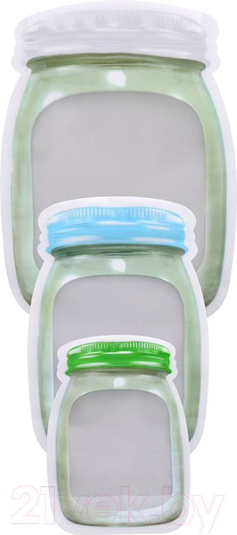 Изображение товара Комплект пакетов-слайдеров MONAMI Баночка/ VL80-395