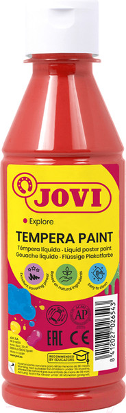 Изображение товара Гуашь Jovi 50207 (250мл, красный)