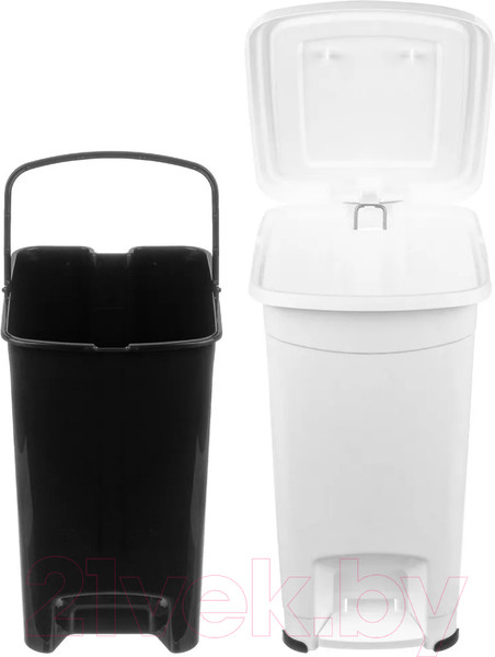 Изображение товара Контейнер для мусора El Casa Слим 640473 
