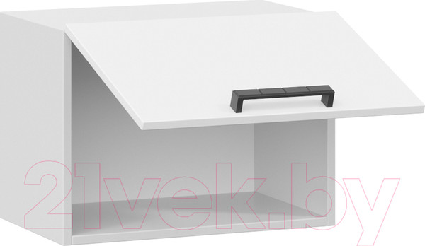 Изображение товара Шкаф под вытяжку ТриЯ Детройт 1В5Г исп. 2 (белый/белый глянец)