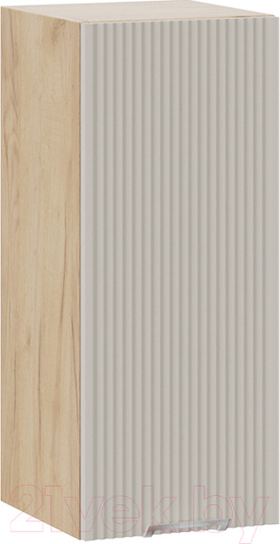 Изображение товара Шкаф навесной для кухни ТриЯ Кимберли 1В3 (дуб крафт золотой/крем)