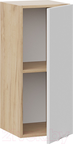 Изображение товара Шкаф навесной для кухни ТриЯ Кимберли 1В3 (дуб крафт золотой/сноу)