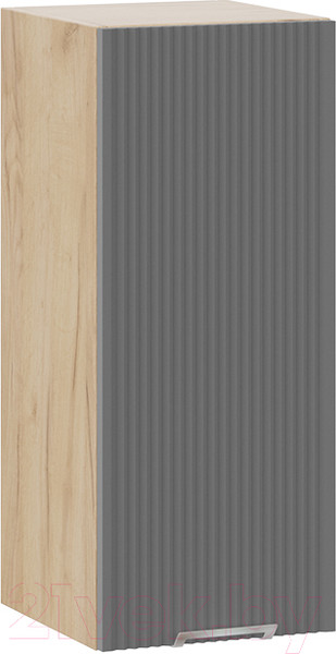 Изображение товара Шкаф навесной для кухни ТриЯ Кимберли 1В3  (дуб крафт золотой/титан)