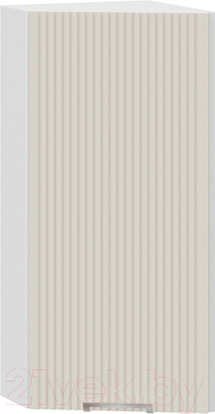 Изображение товара Шкаф навесной для кухни ТриЯ Кимберли 1В3Т (белый/крем)