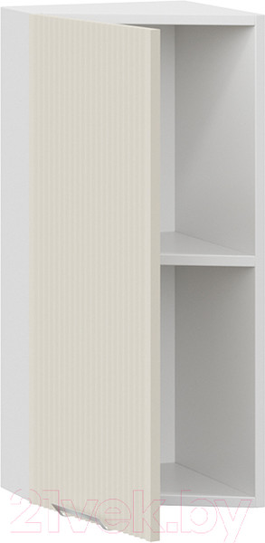 Изображение товара Шкаф навесной для кухни ТриЯ Кимберли 1В3Т (белый/крем)