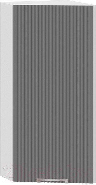 Изображение товара Шкаф навесной для кухни ТриЯ Кимберли 1В3Т  (белый/титан)