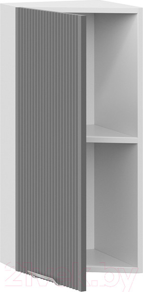 Изображение товара Шкаф навесной для кухни ТриЯ Кимберли 1В3Т  (белый/титан)