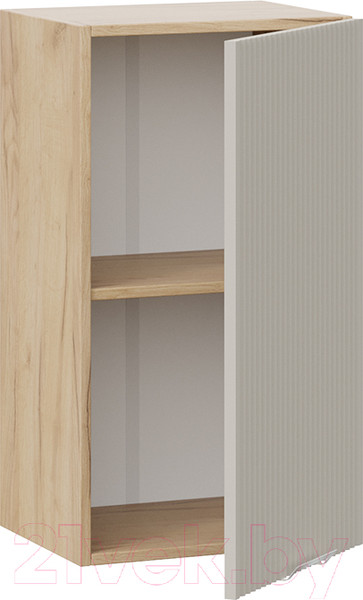 Изображение товара Шкаф навесной для кухни ТриЯ Кимберли 1В4 (дуб крафт золотой/крем)